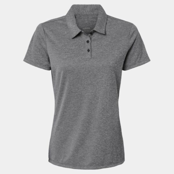 Women's Heathered Polo Thumbnail